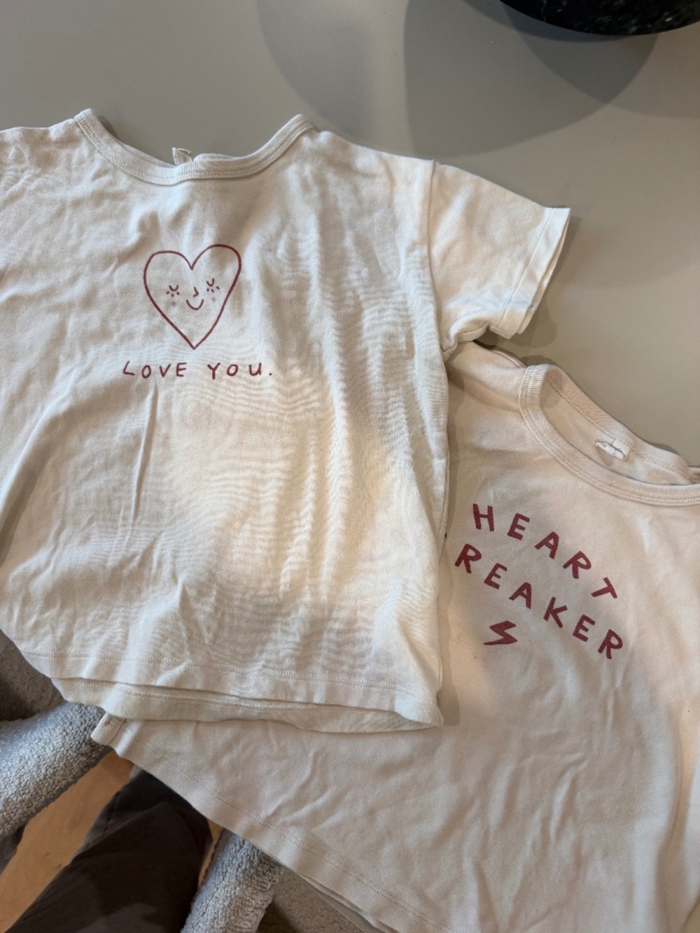Quincy Mae Heartbreaker & Love You T-Shirt Bundle 2-3 Years